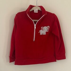 Alabama Red Kids Sweatshirt with Elephant